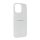 Protectie de telefon din silicon (interior din plastic, spate lucios) SILVER Apple iPhone 14 Pro