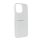 Protectie de telefon din silicon (interior din plastic, spate lucios) SILVER Apple iPhone 14 Pro Max