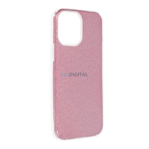 Protectie de telefon din silicon (interior din plastic, spate lucios, decupat logo) ROZ Apple iPhone 14 Pro Max