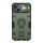 Protector de telefon NILLKIN CAMSHIELD ARMOR PRO defender din plastic (interior din silicon, rezistent la impact mediu, inel suport telefon) VERDE Apple iPhone 14 Plus