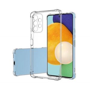 Protectie din silicon pentru telefon (rezistenta medie la impact, colt cu perna de aer) TRANSPARENT Samsung Galaxy A23 5G (SM-A236F)