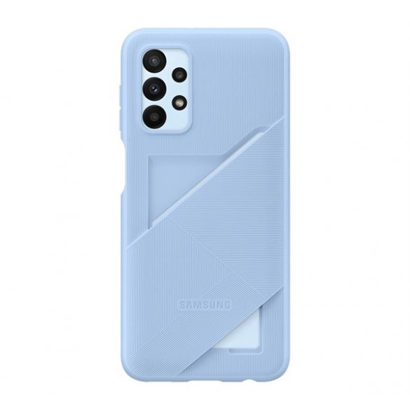 Protectie de telefon din silicon SAMSUNG (suport card bancar) ALBASTRU DESCHIS Samsung Galaxy A23 5G (SM-A236F)