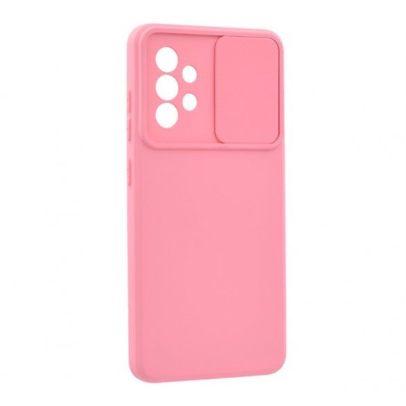 Protector de telefon din silicon (mat, interior din microfibră de pluș, protecție pentru cameră) ROZ Samsung Galaxy A52 4G (SM-A525F), Galaxy A52 5G (SM-A526F), Galaxy A52s 5G (SM-A528)