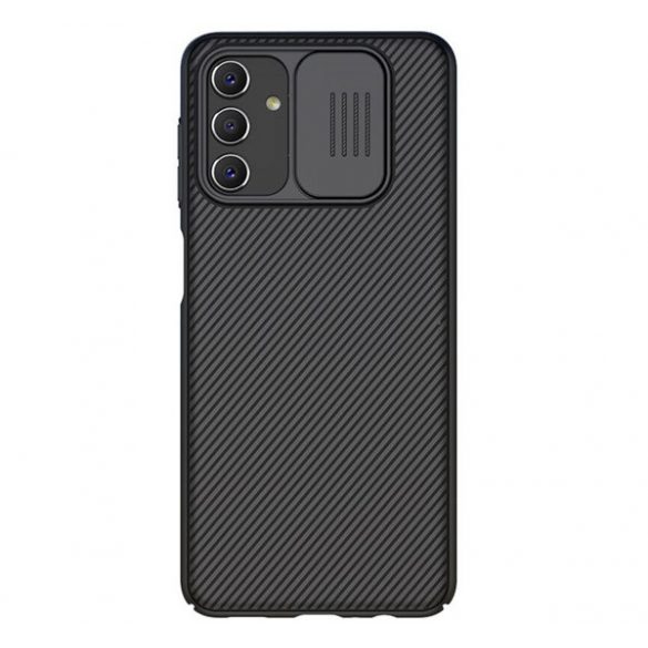 Protectie de telefon din plastic NILLKIN CAMSHIELD (cadru din silicon, rezistenta medie la impact, protectie camera, dungi) NEGRU Samsung Galaxy A04s (SM-A047F), Samsung Galaxy A13 5G (SM-A136)