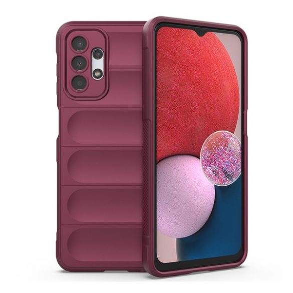 Husă silicon pentru telefon (rezistent la impact mediu, protecție cameră, model 3D) BORDO pentru Samsung Galaxy A13 5G (SM-A136), Samsung Galaxy A04s (SM-A047F)