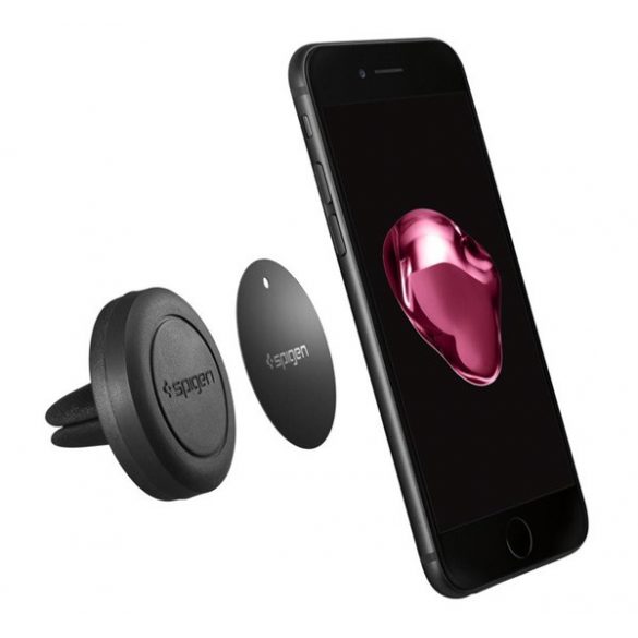 Suport auto SPIGEN KUEL A200 (pentru ventilație, magnetic, 360°) NEGRU