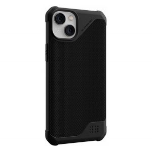 Protectie telefon UAG METROPOLIS LT din plastic (cadru silicon, rezistenta medie la impact, MagSafe, spate cu efect piele) NEGRU Apple iPhone 14 Plus