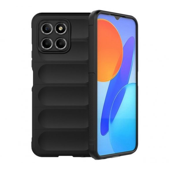 Protectie din silicon pentru telefon (rezistenta la impact mediu, protectie camera, model 3D) NEGRU Honor X6 (2022), Honor X8 5G, Honor 70 Lite 5G