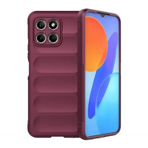 Protecție siliconică pentru telefon (rezistență medie la impact, protecție cameră, model 3D) BORDO Honor X6 (2022), Honor X8 5G, Honor 70 Lite 5G