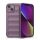 Protectie din silicon pentru telefon (rezistenta la impact mediu, protectie camera, model 3D) PURPLE Apple iPhone 14