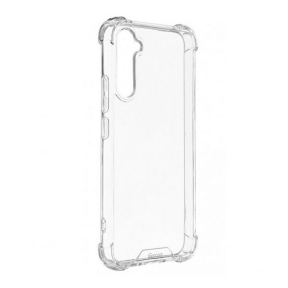 Protectie de telefon din plastic ROAR JELLY ARMOR (cadru din silicon, rezistenta medie la impact, colt cu perna de aer) TRANSPARENT Samsung Galaxy S23 (SM-S911)