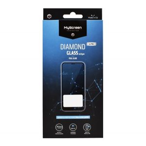 Sticlă de protecție pentru ecran MYSCREEN DIAMOND GLASS LITE EDGE (clei complet 2.5D, curbat, rezistent la zgârieturi, 0,33 mm, 9H) NEGRU Vivo S15