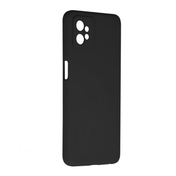 Husă siliconică pentru telefon (mată) negru Motorola Moto G32 (XT2235)