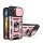 Protector de telefon din plastic Defender (rezistenta la impact mediu, interior din silicon, inel suport telefon, protectie camera) ROSE GOLD Apple iPhone 14