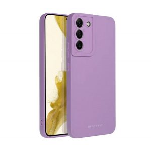 Protector de telefon din silicon ROAR LUNA (ultra-subțire, mat, protecție pentru cameră, suport pentru încărcare fără fir) PURPLE Samsung Galaxy A34 5G (SM-A346)