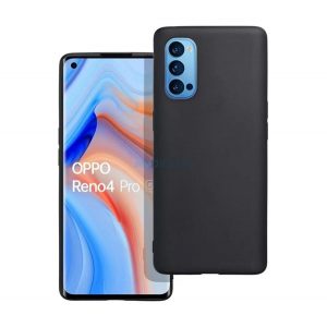 Protector de telefon din silicon (mat) NEGRU Oppo Reno 4 Pro 5G