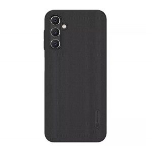 NILLKIN SUPER FROSTED plastic protecțiede telefon (cauciucat, suprafață aspră) negru Samsung Galaxy A14 4G (SM-A145), Samsung Galaxy A14 5G (SM-A146)