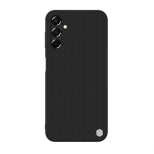 Protector de telefon din plastic NILLKIN TEXTURED (suprafață aspră, rezistență medie la impact, cadru din silicon, model 3D) NEGRU Samsung Galaxy A14 4G (SM-A145), Samsung Galaxy A14 5G (SM-A146)