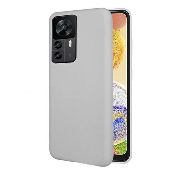 Protector de telefon din silicon (mat) TRANSPARENT Xiaomi 12T, Xiaomi 12T Pro