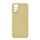 Protectie de telefon din silicon (interior din plastic, spate lucios) GOLD Motorola Moto E32 (XT2227)