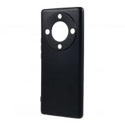   Husă siliconică pentru telefon (mată) negru Honor Magic5 Lite 5G