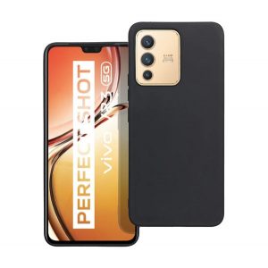 Protector de telefon din silicon (mat) NEGRU Vivo V23 5G