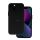 Protectie de telefon din silicon (mat, interior din microfibra plus, protectie camera) NEGRU Apple iPhone 13