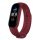 Curea de rezervă DEVIA DELUXE SPORT (dimensiune personalizată, silicon, reglabilă) BURGUNDY Xiaomi Mi Band 5, Xiaomi Mi Band 6