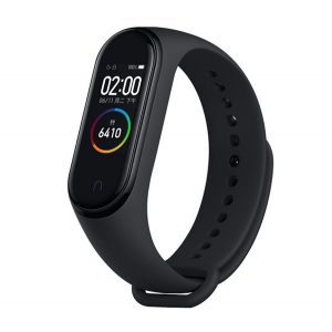 DEVIA DELUXE SPORT Strap (potrivire personalizată, silicon, reglabil) negru Xiaomi MI Band 3, Xiaomi MI Band 4