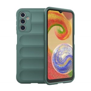 Protecție siliconică pentru telefon (rezistență medie la impact, protecție cameră, model 3D) CUTTING LOCK Samsung Galaxy A14 4G (SM-A145), Samsung Galaxy A14 5G (SM-A146)