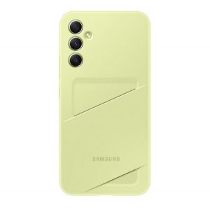 Protectie de telefon din silicon SAMSUNG (suport card bancar) LIME Samsung Galaxy A34 5G (SM-A346)