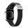 Curea de schimb DUX DUCIS (dimensiune personalizată, mică, textilă, reglabilă) NEGRU Apple Watch Series 4 40mm, Apple Watch Series 5 40mm, Apple Watch Series 6 40mm, Apple Watch Series SE 2 40mm, Apple Watch Series SE 40mm, Apple Watch Series 8 41 m