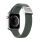 Curea de schimb DUX DUCIS (dimensiune personalizată, mare, textilă, reglabilă) VERDE ÎNCHIS Apple Watch Ultra 49 mm, Apple Watch Series 7 45 mm, Apple Watch Series 8 45 mm, Apple Watch Series 4 44 mm, Apple Watch Series 5 44 mm, Apple Watch Series 6