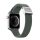 Curea de schimb DUX DUCIS (dimensiune personalizată, mică, textilă, reglabilă) VERDE ÎNCHIS Apple Watch Series 7 41mm, Apple Watch Series 8 41mm, Apple Watch Series 4 40mm, Apple Watch Series 5 40mm, Apple Watch Series SE 2 40mm, Apple Watch Series 