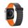 Curea de schimb DUX DUCIS (dimensiune personalizată, mare, silicon, magnetică) PORTOCALIU Apple Watch Ultra 49mm, Apple Watch Series 7 45mm, Apple Watch Series 8 45mm, Apple Watch Series 4 44mm, Apple Watch Series 5 44mm, Apple Watch Series 6 44mm, 