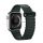 Curea de schimb DUX DUCIS (dimensiune personalizată, mare, silicon, magnetică) VERDE ÎNCHIS Apple Watch Ultra 49 mm, Apple Watch Series 7 45 mm, Apple Watch Series 8 45 mm, Apple Watch Series 4 44 mm, Apple Watch Series 5 44 mm, Apple Watch Series 6