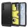 Protectie de telefon din plastic SPIGEN TOUGH ARMOR (cadru din silicon, rezistenta medie la impact, suport) NEGRU Samsung Galaxy A54 5G (SM-A546)