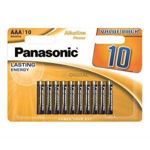 Baterie PANASONIC cu durată lungă de viață (AAA, LR03APB, 1.5V, alcalină) 10 buc/pachet