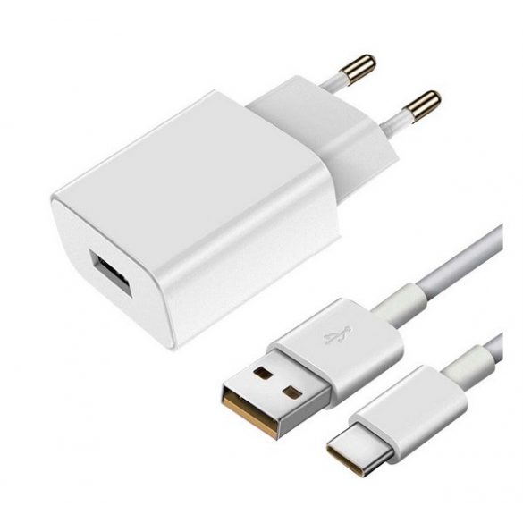 Încărcător de rețea VIVO FLASHCHARGER Priză USB (33W, încărcător rapid PD + cablu tip C) ALB