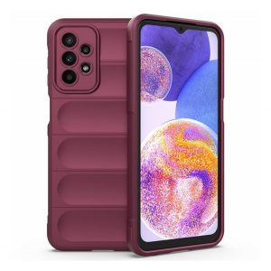 Husă silicon pentru telefon (mediu rezistent la șocuri, protecție cameră, model 3D) BORDO Samsung Galaxy A23 5G (SM-A236F)