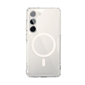 Protector de telefon din plastic NILLKIN NATURE PRO MAGNETIC (rezistență medie la impact, colț cu pernă de aer, atașament Magsafe) TRANSPARENT Samsung Galaxy S23 Plus (SM-S916)