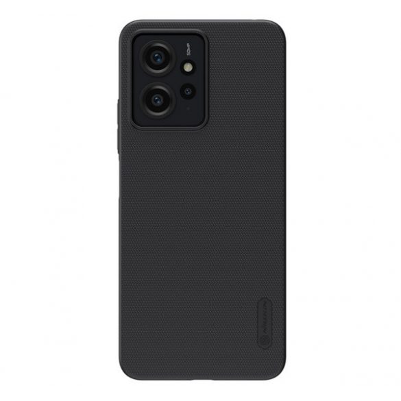 Protector de telefon din plastic NILLKIN SUPER FROSTED (cauciucat, suprafata aspra) NEGRU Xiaomi Redmi Note 12 4G