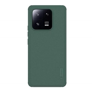 Protector de telefon din plastic NILLKIN SUPER FROSTED PRO MAGNETIC (magnetic, rezistent la impact mediu, cauciucat) VERDE ÎNCHIS Xiaomi 13 Pro