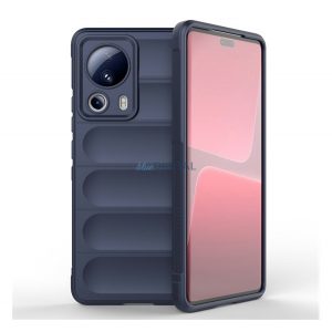 Protectie din silicon pentru telefon (rezistenta la impact mediu, protectie camera, model 3D) ALBASTRU INCHIS Xiaomi 13 Lite