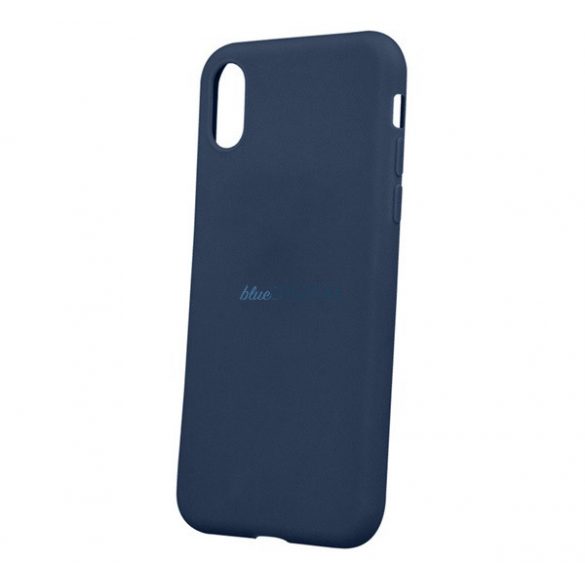 Protector de telefon din silicon (mat) BLUE INCHIS Realme C33