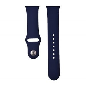 Curea de rezervă DEVIA DELUXE SPORT (dimensiune personalizată, mare, silicon, reglabilă) ALBASTRU Apple Watch Series 6 44mm, Apple Watch Ultra 49mm, Apple Watch Series 7 45mm, Apple Watch Series SE 2 44mm, Apple Watch Series 1 42mm, Apple Watch Seri