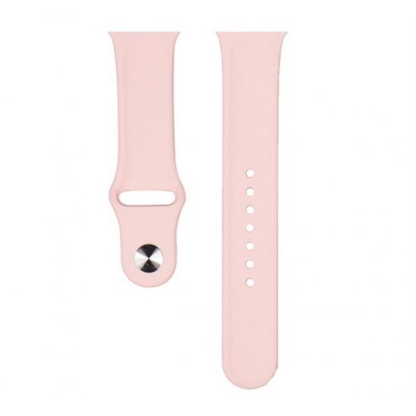 Curea de rezervă DEVIA DELUXE SPORT (dimensiune personalizată, mare, silicon, reglabilă) ROZ Apple Watch Ultra 49 mm, Apple Watch Series 7 45 mm, Apple Watch Series 8 45 mm, Apple Watch Series 4 44 mm, Apple Watch Series 5 44 mm, Apple Watch Series 