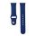 Curea de rezervă DEVIA DELUXE SPORT (dimensiune personalizată, mare, silicon, reglabilă) ALBASTRU ÎNCHIS Apple Watch Series 4 44mm, Apple Watch Series 5 44mm, Apple Watch Series 1 42mm, Apple Watch Series 2 42mm, Apple Watch Series 3 42mm, Apple Wat