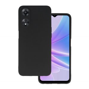 Husă de telefon din silicon (mat) negru Oppo A78 5G