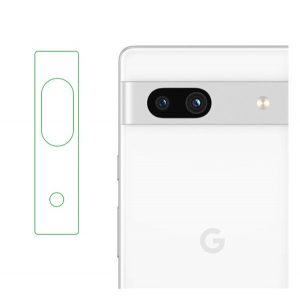 Sticlă de protecție a camerei (rezistentă la zgârieturi, 0,3 mm, 9H, NU curbată) TRANSPARENT Google Pixel 7a